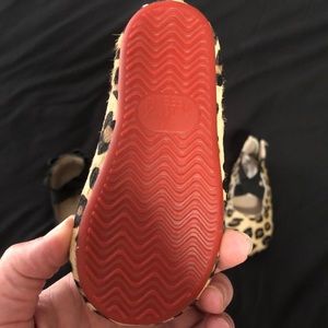 Monkey feet flats. Zip up back. Brand new never worn